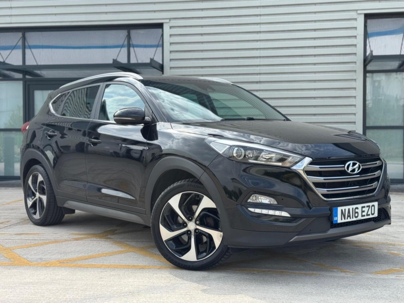 2016 Hyundai Tucson 2.0 Crdi Blue Drive Premium Euro 6 (s/s) 5dr in Black — image 1