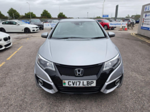 2017 Honda Civic 1.8 I-Vtec Se Plus (navi) Euro 6 (s/s) 5dr in Silver — image 2