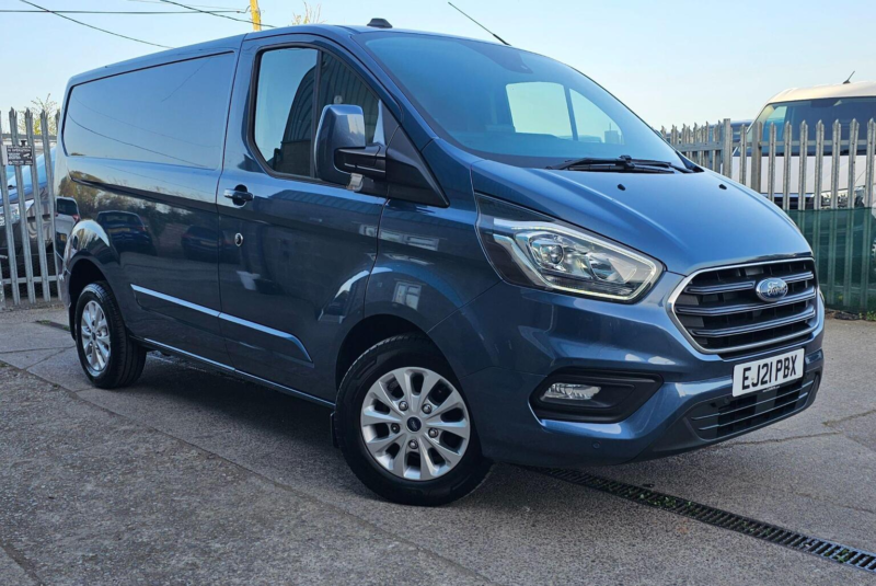 2021 Ford Transit Custom 2.0 280 Ecoblue Limited Auto L1 H1 Euro 6 (s/s) 5dr in Blue — image 1