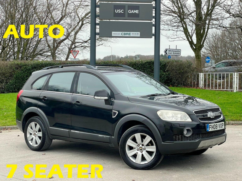 2008 Chevrolet Captiva 2.0 Vcdi Ltx Auto 4WD Euro 4 5dr (7 Seats) in Black — image 1