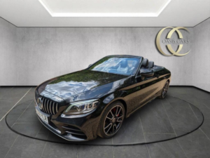 2019 Mercedes-Benz C Class 2.0 C300 Amg Line (premium) Cabriolet G-Tronic+ Euro 6 (s/s) 2dr in Black — image 6