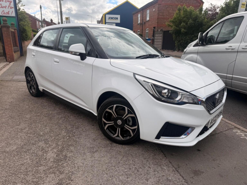 2022 MG Mg3 1.5 Vti-Tech Exclusive Nav Euro 6 (s/s) 5dr in White — image 1