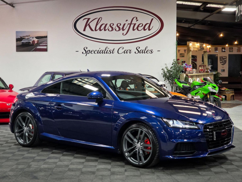 2015 Audi Tt 2.0 Tfsi S Line S Tronic Quattro Euro 6 (s/s) 3dr in Blue — image 1