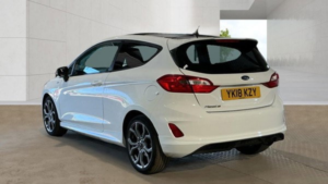 2018 Ford Fiesta 1.0t Ecoboost St-Line Hatchback 3dr Petrol Manual Euro 6 (s/s) (125 Ps) in White — image 2