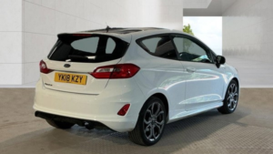 2018 Ford Fiesta 1.0t Ecoboost St-Line Hatchback 3dr Petrol Manual Euro 6 (s/s) (125 Ps) in White — image 6
