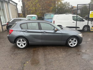 2013 BMW 1 Series 1.6 116i Sport Hatchback 5dr Petrol Manual Euro 6 (s/s) (136 Ps) in Grey — image 2