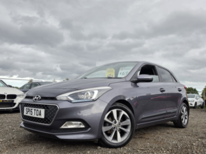 2015 Hyundai I20 1.2 Premium Se Hatchback 5dr Petrol Manual Euro 6 (84 Ps) in Grey — image 2