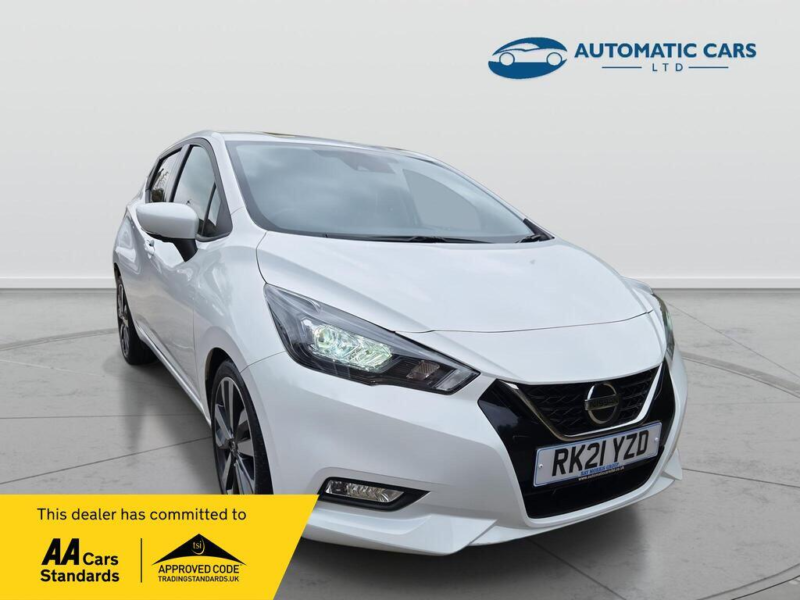 2021 Nissan Micra Ig-T Tekna Xtronic in White — image 1