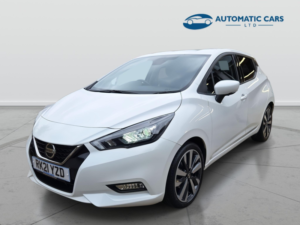 2021 Nissan Micra Ig-T Tekna Xtronic in White — image 3