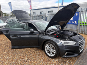 2017 Audi A5 2.0 Tdi Sport Sportback S Tronic Quattro Euro 6 (s/s) 5dr in Grey — image 5