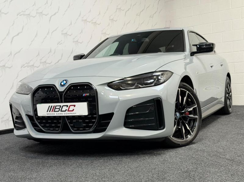 2022 BMW I4 M50 83.9kwh Gran Coupe Auto 4WD 5dr in Grey — image 1