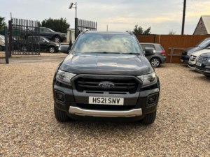 2021 Ford Ranger 2.0 Ecoblue Wildtrak Auto 4WD Euro 6 (s/s) 4dr in Black — image 2