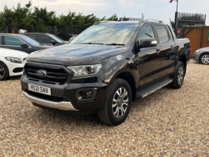 2021 Ford Ranger 2.0 Ecoblue Wildtrak Auto 4WD Euro 6 (s/s) 4dr in Black — image 3