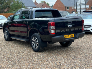 2021 Ford Ranger 2.0 Ecoblue Wildtrak Auto 4WD Euro 6 (s/s) 4dr in Black — image 5