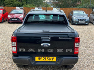 2021 Ford Ranger 2.0 Ecoblue Wildtrak Auto 4WD Euro 6 (s/s) 4dr in Black — image 6