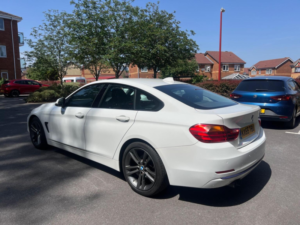 2015 BMW 4 Series Gran Coupe 2.0 420d Sport Auto Euro 6 (s/s) 5dr in White — image 4