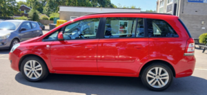 2012 Vauxhall Zafira 1.6 16v Exclusiv in Red — image 5