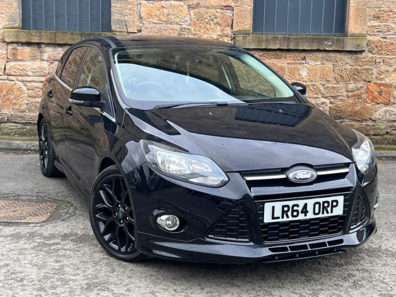 2014 Ford Focus 1.0t Ecoboost Zetec S Hatchback 5dr Petrol Manual Euro 5 (s/s) (125 Ps) in Black — image 1