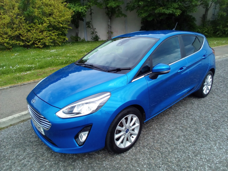 2019 Ford Fiesta 1.0 T Eco Titanium in Blue — image 1