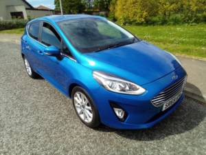 2019 Ford Fiesta 1.0 T Eco Titanium in Blue — image 3