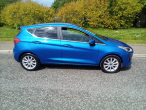 2019 Ford Fiesta 1.0 T Eco Titanium in Blue — image 4