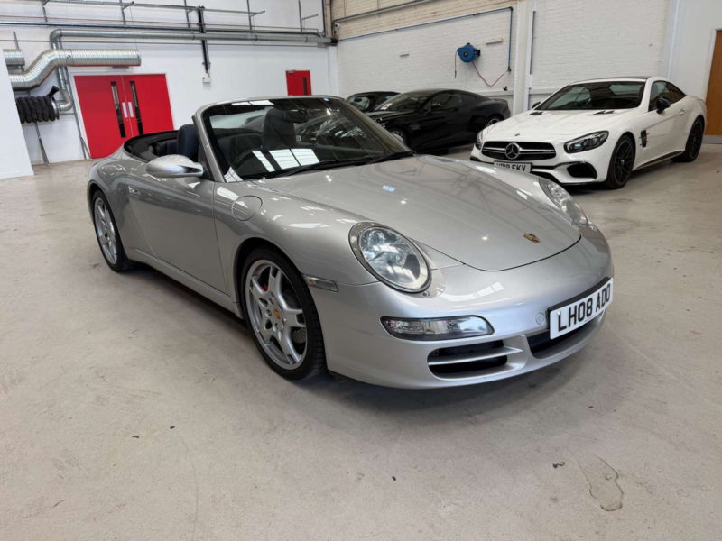 2008 Porsche 911 3.8 997 Carrera C2s Cab in Silver — image 1