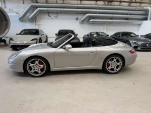 2008 Porsche 911 3.8 997 Carrera C2s Cab in Silver — image 5
