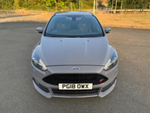 2018 Ford Focus 2.0t Ecoboost St-3 Euro 6 (s/s) 5dr in Grey — image 5