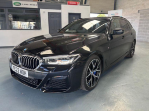 2022 BMW 5 Series 3.0 530d Mht M Sport Touring Steptronic Xdrive Euro 6 (s/s) 5dr in Black — image 5