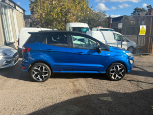 2018 Ford Ecosport 1.0t Ecoboost St-Line SUV 5dr Petrol Auto Euro 6 (s/s) (125 Ps) in Blue — image 2