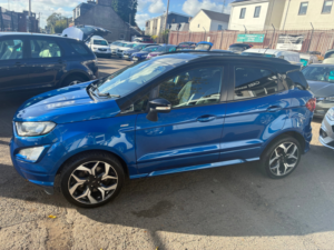 2018 Ford Ecosport 1.0t Ecoboost St-Line SUV 5dr Petrol Auto Euro 6 (s/s) (125 Ps) in Blue — image 6