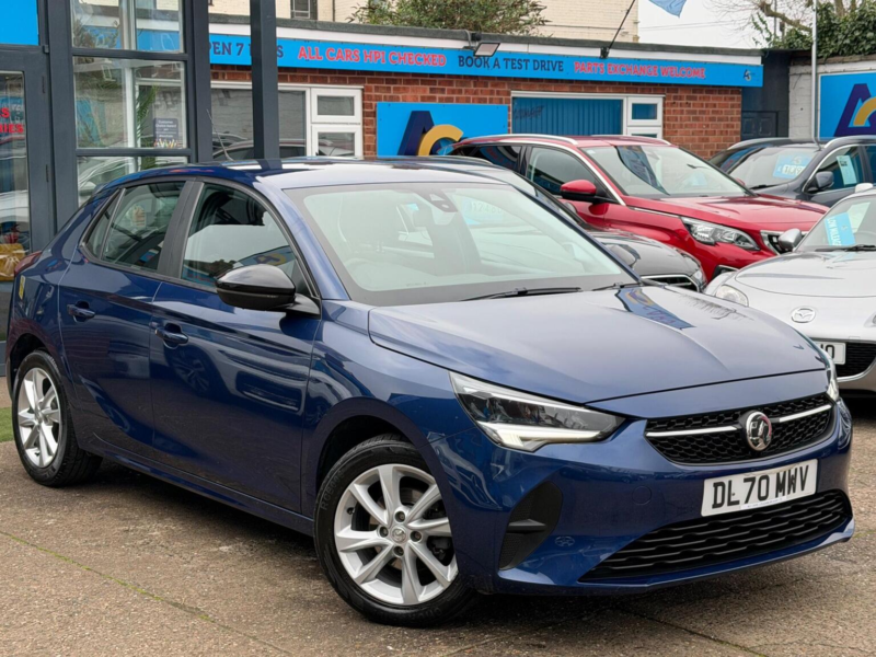 2020 Vauxhall Corsa 1.2 Se Euro 6 5dr in Blue — image 1