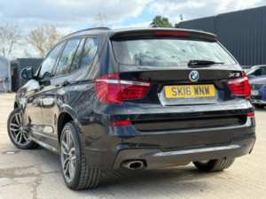 2016 BMW X3 2.0 20d M Sport Auto Xdrive Euro 6 (s/s) 5dr in Black — image 3