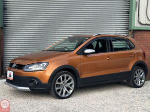 2015 Volkswagen Polo Cross 1.2 Hatchback DSG Petrol Automatic in Orange — image 3