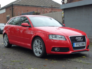 2012 Audi A3 2.0 Tdi S Line Sportback 5dr Diesel Manual Euro 5 (s/s) (140 Ps) in Red — image 2