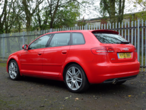 2012 Audi A3 2.0 Tdi S Line Sportback 5dr Diesel Manual Euro 5 (s/s) (140 Ps) in Red — image 3