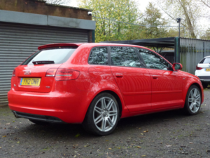 2012 Audi A3 2.0 Tdi S Line Sportback 5dr Diesel Manual Euro 5 (s/s) (140 Ps) in Red — image 4