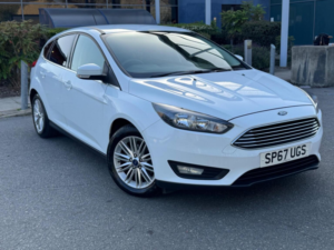 2017 Ford Focus 1.0t Ecoboost Zetec Edition Euro 6 (s/s) 5dr in White — image 5