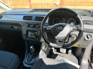 2018 Volkswagen Caddy Life Petrol Auto Driver Transfer Wheelchair Accessible Vehicle Wav in Purple — image 2