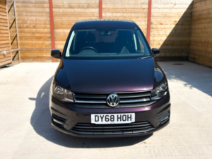 2018 Volkswagen Caddy Life Petrol Auto Driver Transfer Wheelchair Accessible Vehicle Wav in Purple — image 5