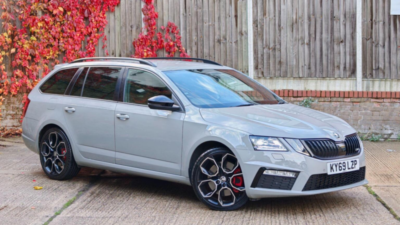 2019 Skoda Octavia 2.0 Tsi Vrs Challenge DSG Euro 6 (s/s) 5dr in Grey — image 1