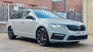 2019 Skoda Octavia 2.0 Tsi Vrs Challenge DSG Euro 6 (s/s) 5dr in Grey — image 4