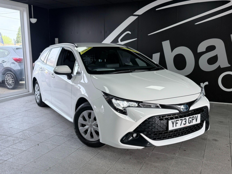 2023 Toyota Corolla 1.8 Vvt-H CVT Euro 6 (s/s) 5dr in White — image 1