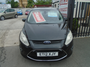 2012 Ford C-Max 1.6 Tdci Titanium MPV 5dr Diesel Manual Euro 5 (115 Ps) in Black — image 2