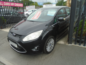 2012 Ford C-Max 1.6 Tdci Titanium MPV 5dr Diesel Manual Euro 5 (115 Ps) in Black — image 3