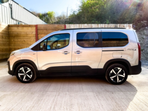 2024 Peugeot Rifter 3 SEAT Auto Wheelchair Accessible Disabled Access Vehicle Wav in Grey — image 6