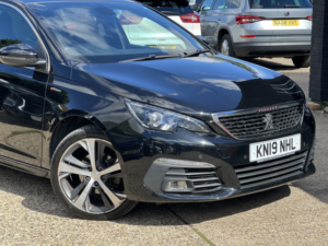 2019 Peugeot 308 1.2 Puretech Gpf Gt Line in Black — image 3