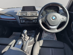 2015 BMW 1 Series 1.6 118i Sport Euro 6 (s/s) 5dr in White — image 2