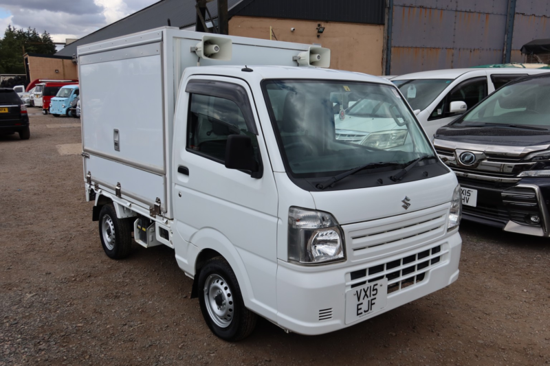 2015 Suzuki Carry Chiller Truck in White — image 1
