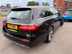 2017 Mercedes-Benz E Class 2.0 E220d Amg Line G-Tronic+ Euro 6 (s/s) 5dr in Black — image 3